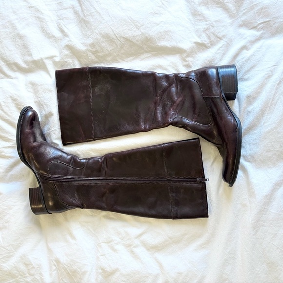 Born Crown Brown leather boots size 38 - Picture 2 of 5